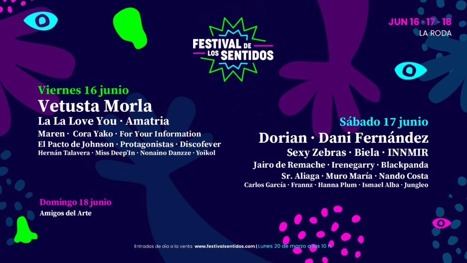 Festival de los Sentidos 2023 cartel HD