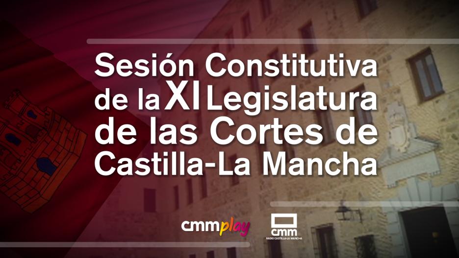 Castilla-La Mancha Media retransmite la jornada constitutiva de las Cortes regionales.