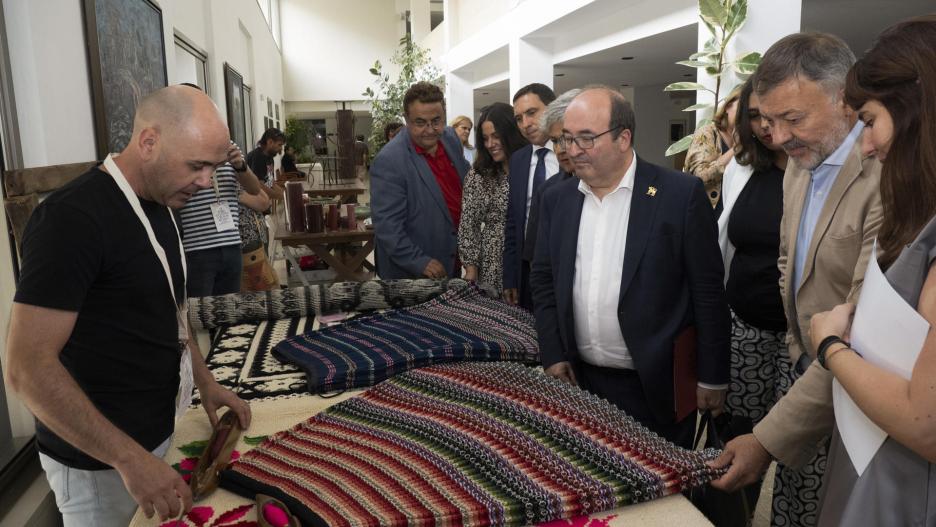 Feria de Artesanía durante el VI Foro de Cultura y Ruralidades en Cuenca