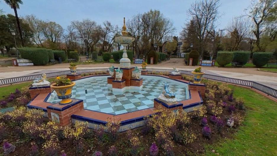 Fuente de la Talaverana, parque de Gasset, Ciudad Real
