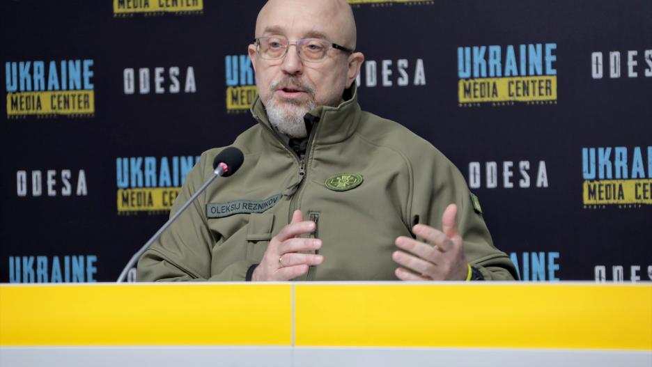 El exministro de Defensa de Ucrania, Oleksi Reznikov
Europa Press/Contacto/Nina Liashonok
(Foto de ARCHIVO)
14/3/2023