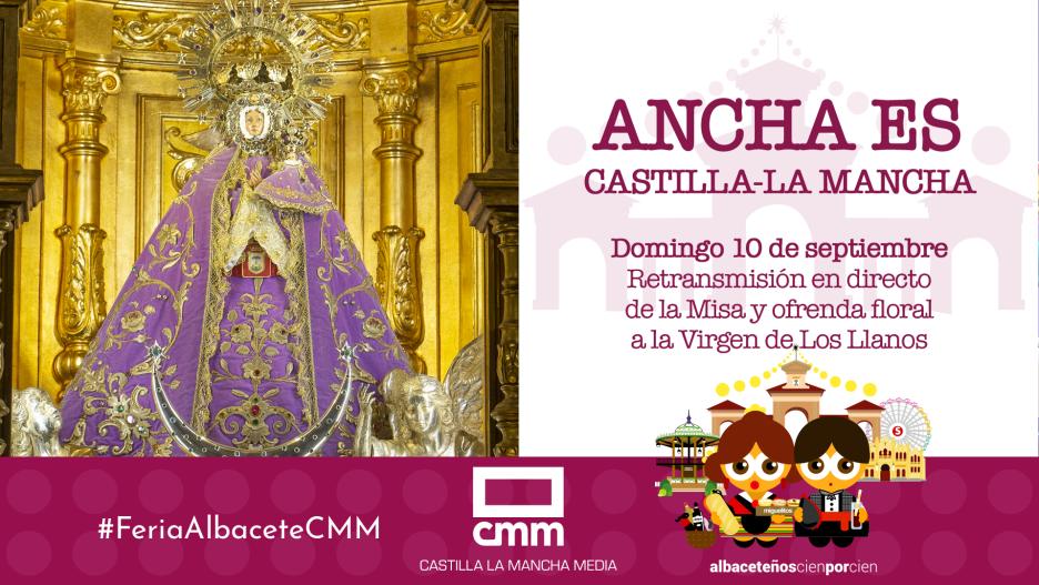Feria de Albacete 2023: Misa y ofrenda floral Virgen de Los Llanos