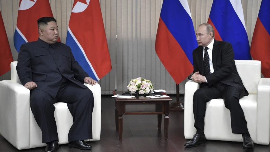 El presidente de Corea del Norte ya se ha reunido con el presidente ruso.