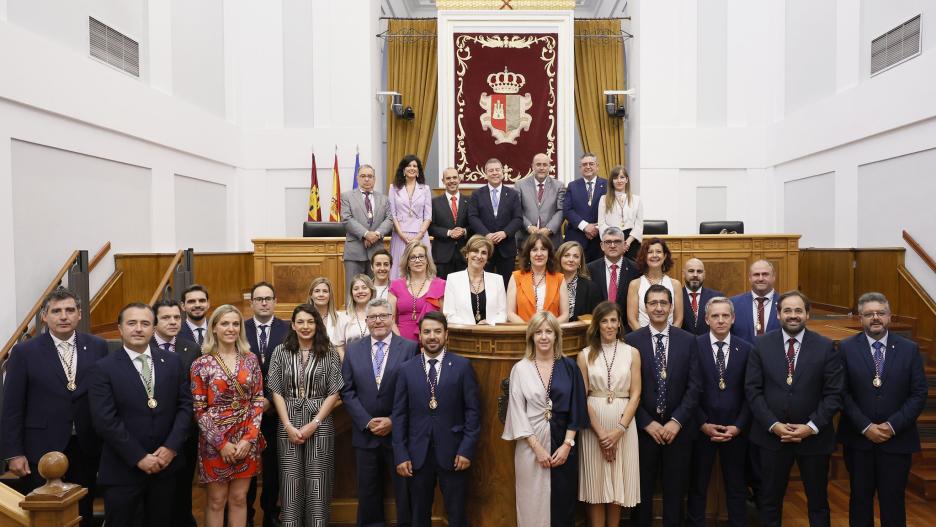Los diputados regionales en las Cortes de Castilla-La Mancha.