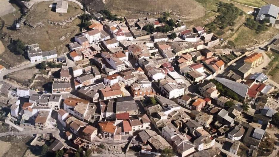Imagen aérea de Huerta de la Obispalía