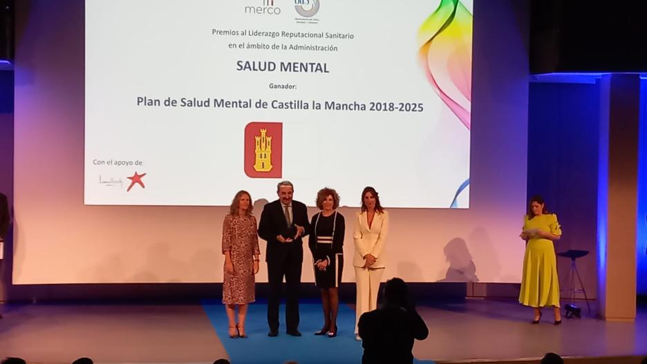 El Plan de Salud Mental de Castilla-La Mancha, Premio Liderazgo Reputacional Sanitario 2023.