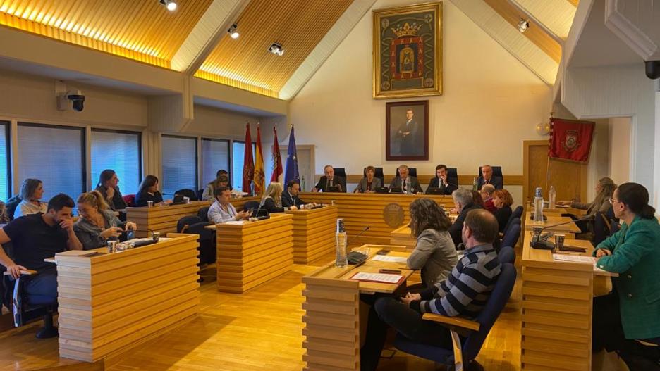Pleno extraordinario contra la amnistía en el Ayuntamiento de Ciudad Real.