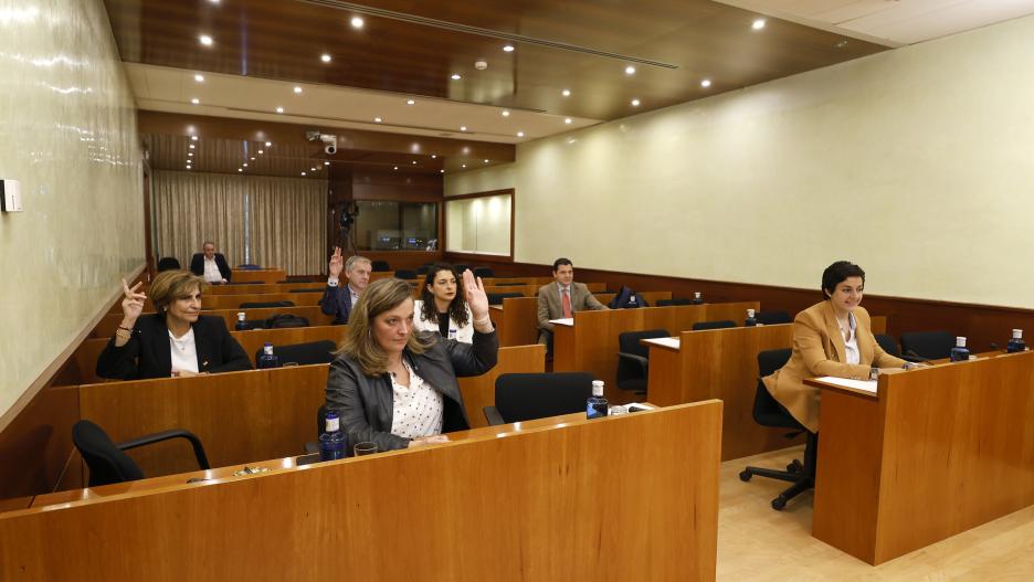 Comisión de Igualdad en las Cortes de Castilla-La Mancha.