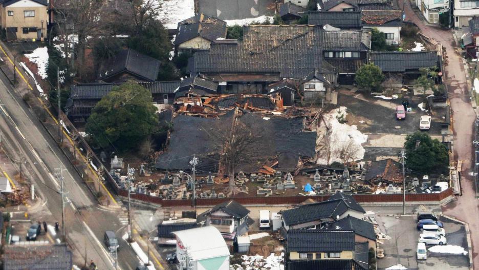La ciudad de Suzu ha sido una de las más afectadas por terremoto que ha golpeado Japón