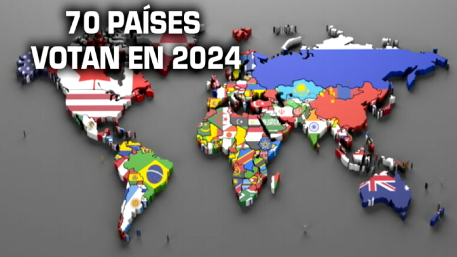 70 países celebrarán elecciones este 2024