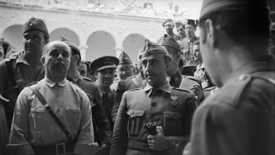Franco visita Alcázar