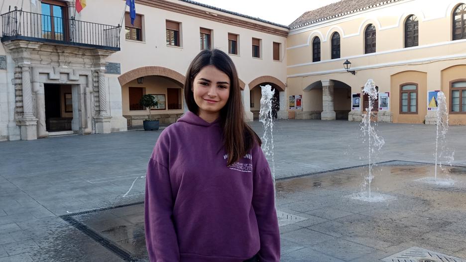 Una joven de Villacañas consigue una beca para estudiar un año en Estados Unidos.