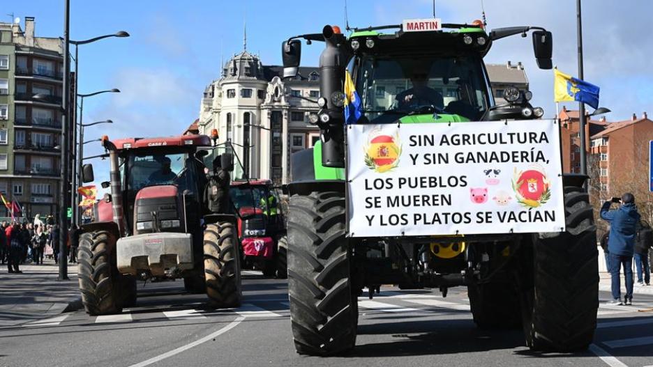 Las movilizaciones agrarias continúan en distintos puntos de España.