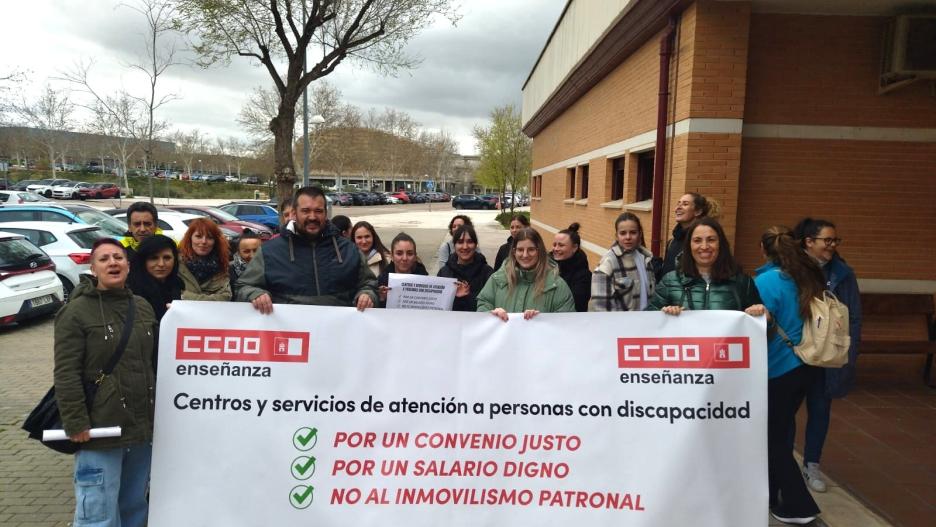 El sector de Atención a la Discapacidad inicia movilizaciones en Castilla-La Mancha para mejorar sus condiciones laborales
CCOO
04/3/2024