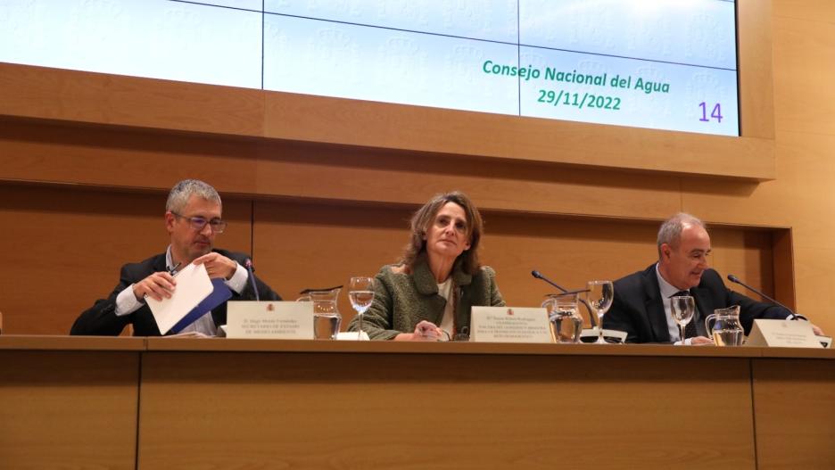 Reunión del Consejo Nacional de Agua en Madrid MITECO
(Foto de ARCHIVO)
29/11/2022