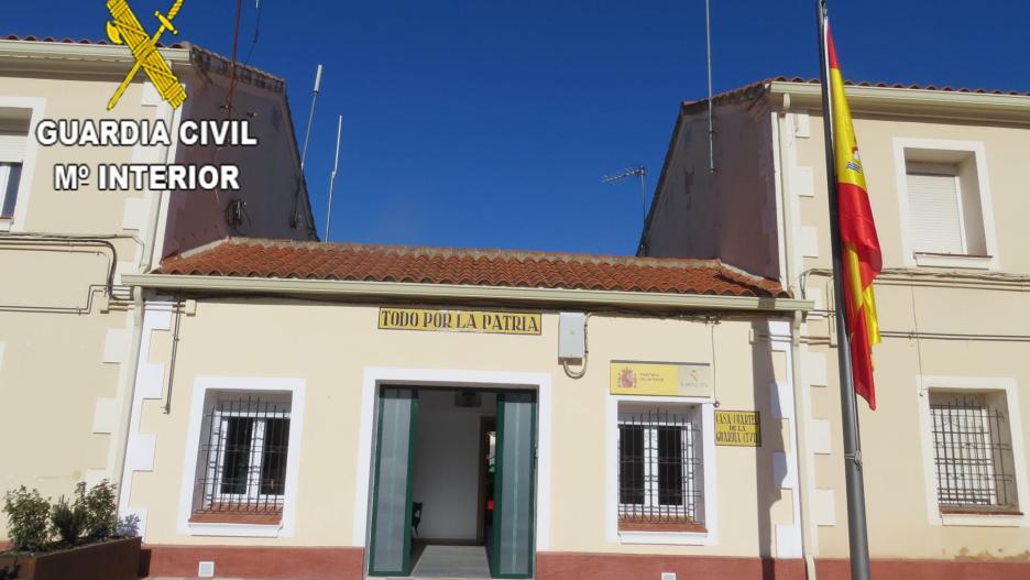 Puesto de la Guardia Civil de Fuentenovilla, Guadalajara.