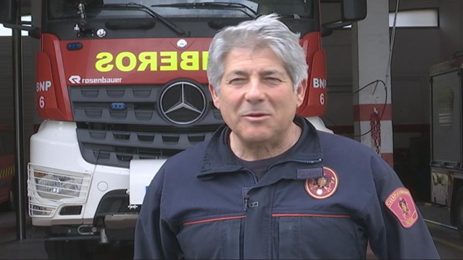 Jesús Muñoz se jubila tras más de tres décadas al servicio del Cuerpo de Bomberos de Toledo.