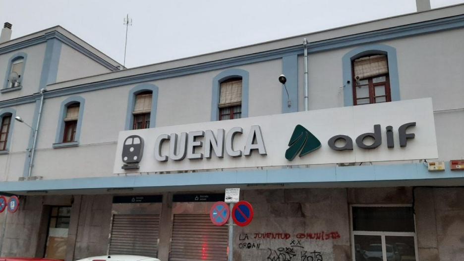 Estación de tren de Cuenca.
CUENCA, EN MARCHA! E IU
(Foto de ARCHIVO)
22/2/2023