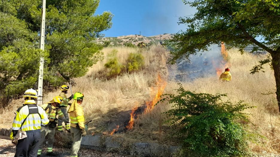 Quemas controladas en Puertollano