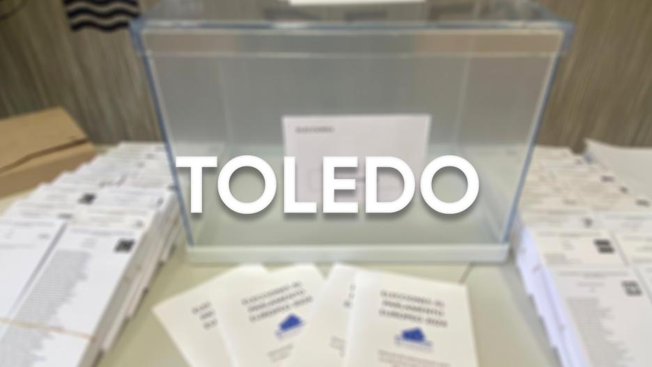 Imagen de las elecciones europeas en Toledo