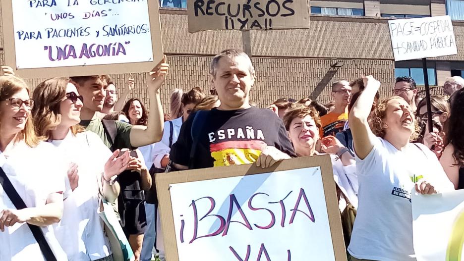 Movilización en el hospital Albacete este lunes con apoyo de seis sindicatos