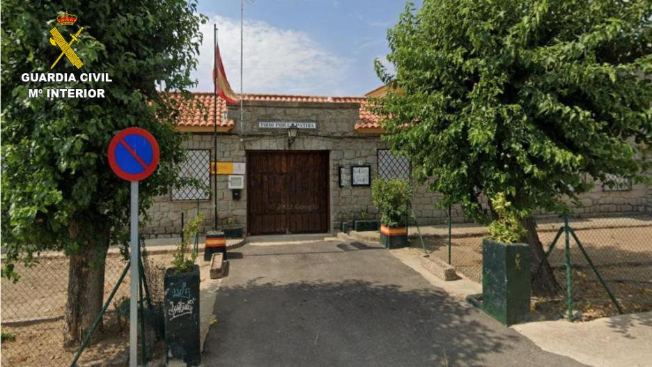 Cuartel de la Guardia Civil en la localidad toledana de Pelahustán