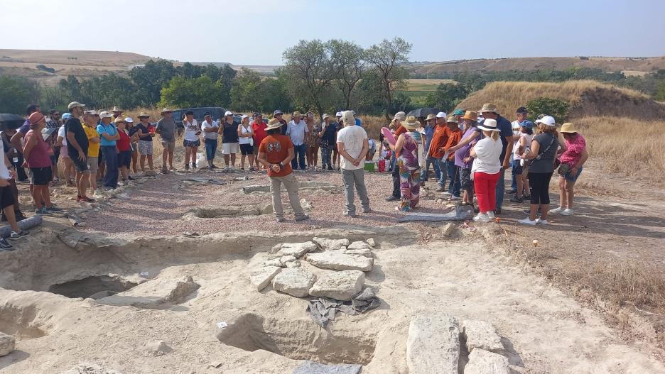 Imagen de las visitas guiadas a la ciudad romana de Caraca