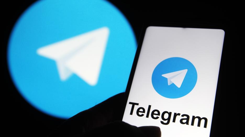 January 13, 2021, Ukraine: In this photo illustration, Telegram logo is seen displayed on a mobile phone screen in front of the logo. In the first week of January 2021, Telegram surpassed 500 million monthly active users, as the founder of Telegram Messenger Pavel Durov in your Telegram channel said on 12 January 2021, reportedly by media.
Europa Press/Contacto/Pavlo Gonchar
(Foto de ARCHIVO)
12/1/2021