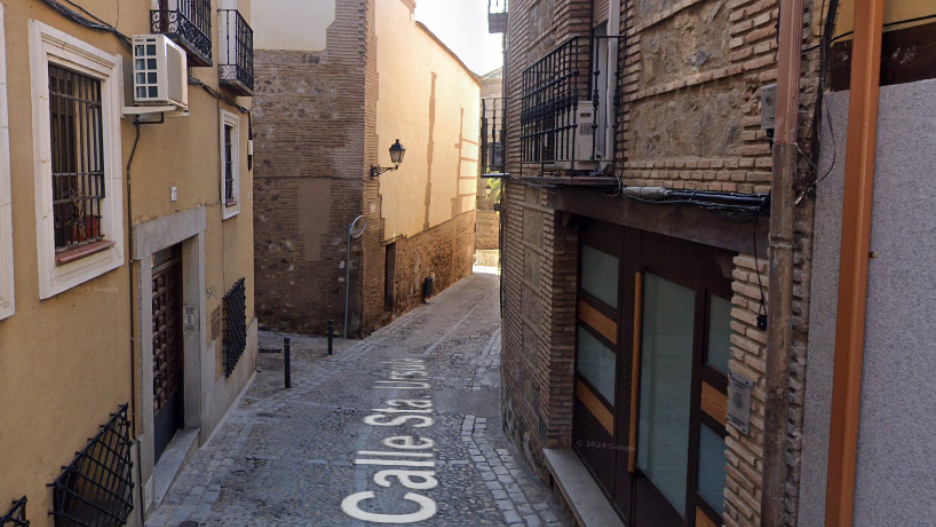 Cortes de tráfico en el Casco Histórico de Toledo por las obras de la calle Santa Úrsula.