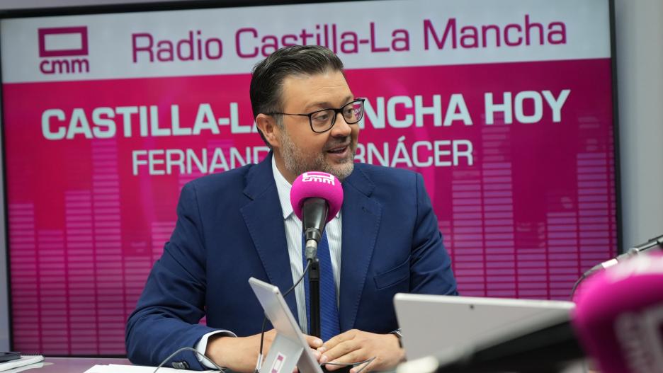 El consejero de Educación, Amador Pastor, en Radio Castilla-La Mancha.