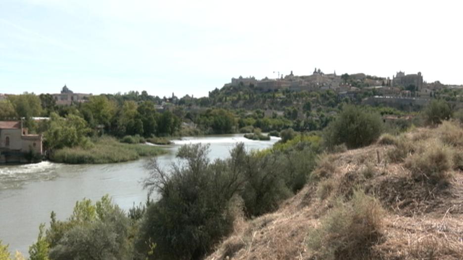 Imagen de la vista de Toledo desde el parque de Polvorines