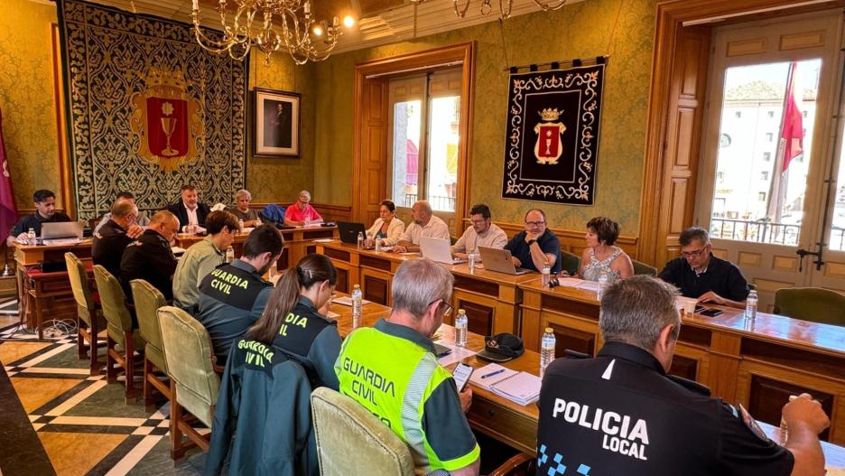 Junta Local de Seguridad de la Fiestas de San Mateo.