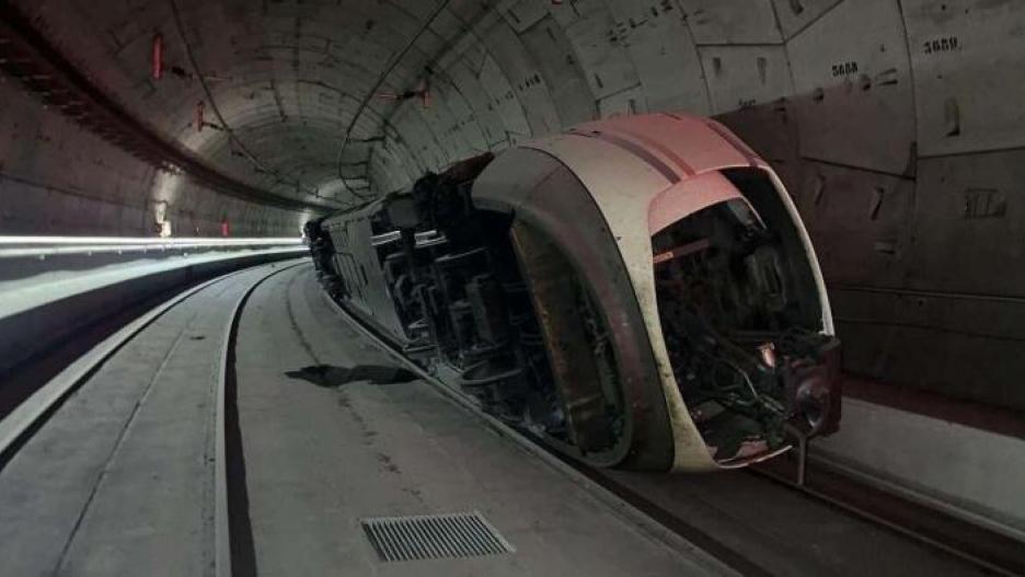 El descarrilamiento del tren en el túnel de Chamartín fue provocado para "evitar cualquier riesgo".