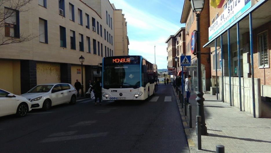 Los buses urbanos de Talavera harán servicios mínimos de entre el 20 y el 40 % ante huelga del lunes