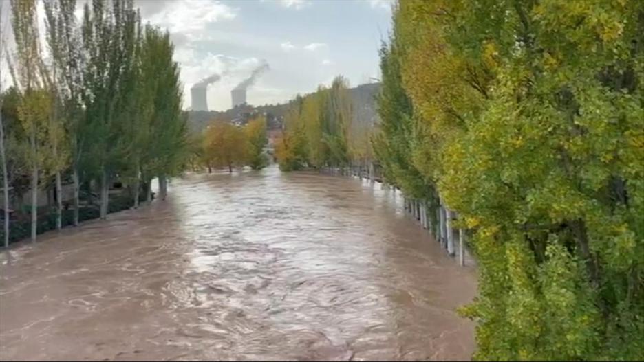 Imagen del río Tajo a su paso por Trillo (Guadalajara)