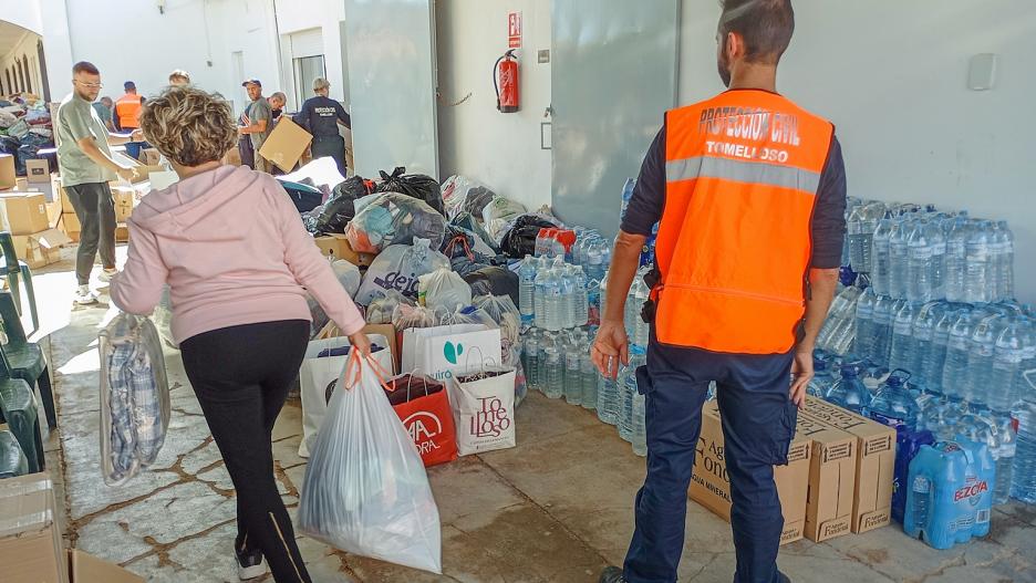 En Castilla-La Mancha han sido numerosos las muestras de solidaridad con los afectados por la DANA.