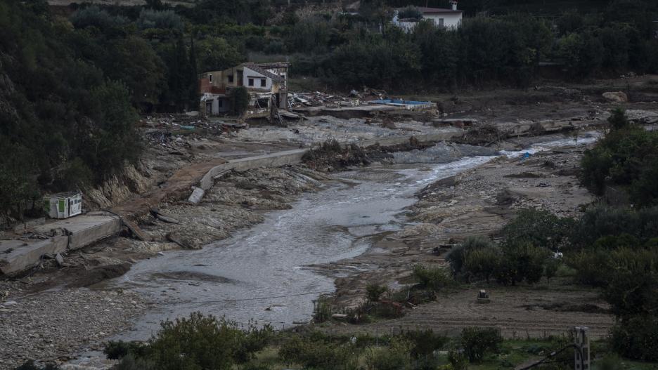 Vista general de Sot de Chera, a 7 de noviembre de 2024, en Valencia, Comunidad Valenciana (España).