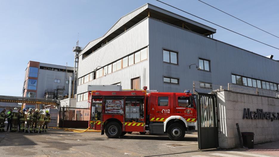 Explosión en una fábrica de químicos en Toledo