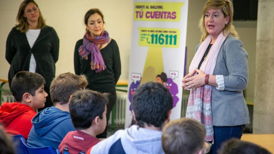 C-LM desarrolla el programa de prevención frente al acoso #TúCuentas

REMITIDA / HANDOUT por JCCM
Fotografía remitida a medios de comunicación exclusivamente para ilustrar la noticia a la que hace referencia la imagen, y citando la procedencia de la imagen en la firma
26/11/2024