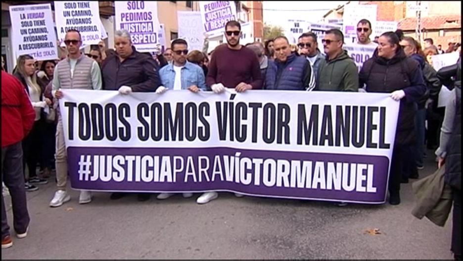 Manifestación en Malagón para pedir justicia por el hombre fallecido en una reyerta