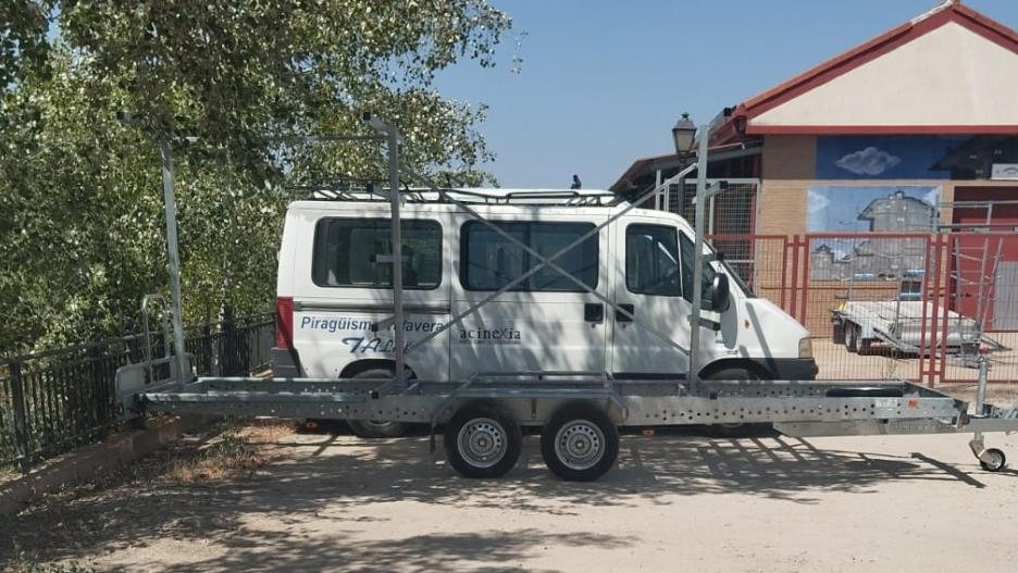 Carro sustraído en las instalaciones del club de piragüismo de Talavera