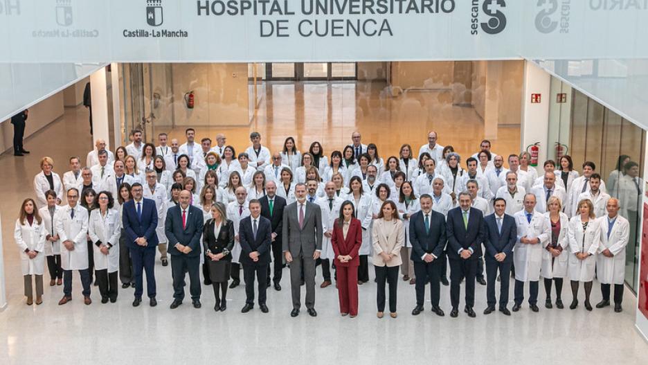 Los Reyes presiden el acto de inauguración del nuevo Hospital Universitario de Cuenca