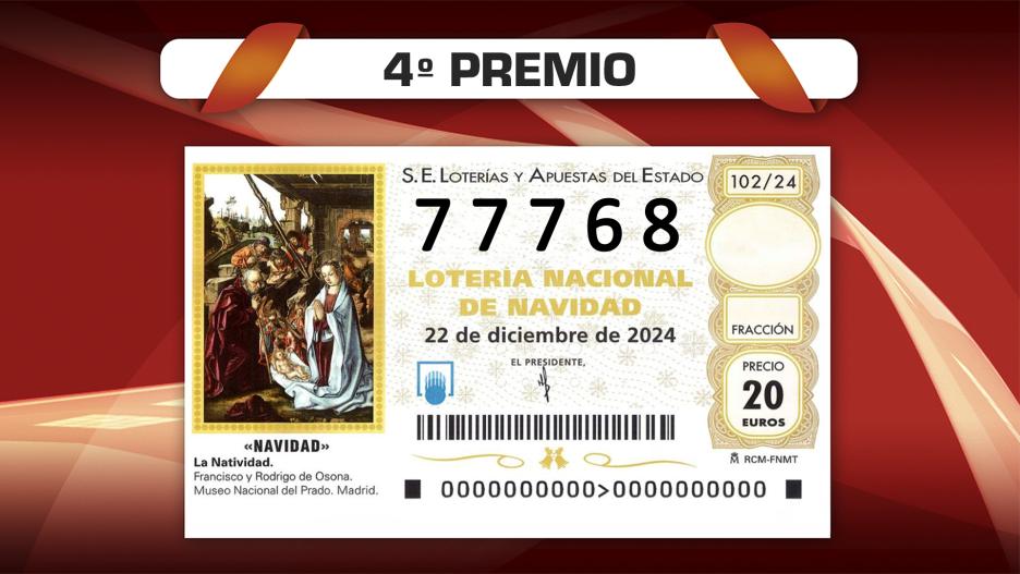 77768, cuarto premio