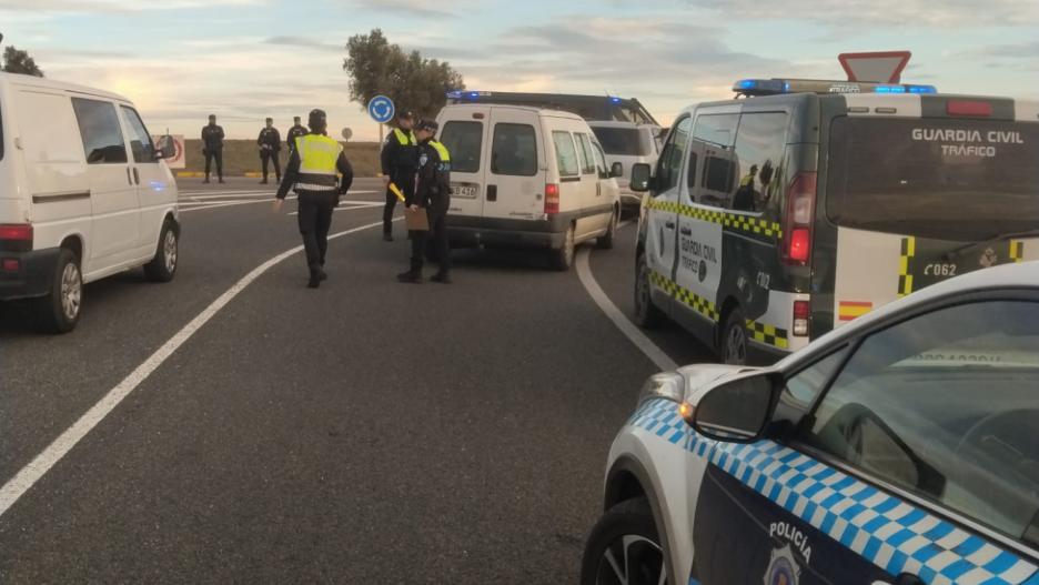 Control de tráfico junto al aeropuerto de Ciudad Real