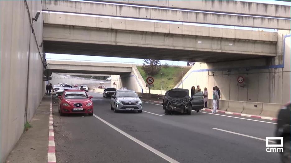 Accidente de tráfico en Toledo.