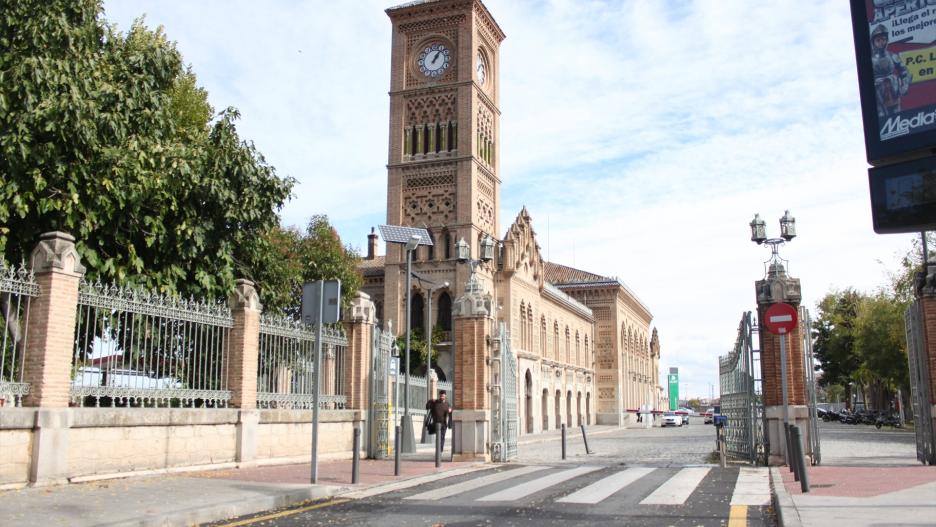 Estación de tren en Santa Bárbara.