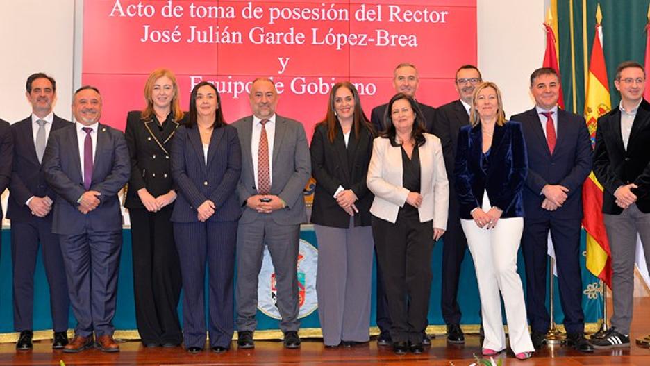 El nuevo equipo de Gobierno de la UCLM