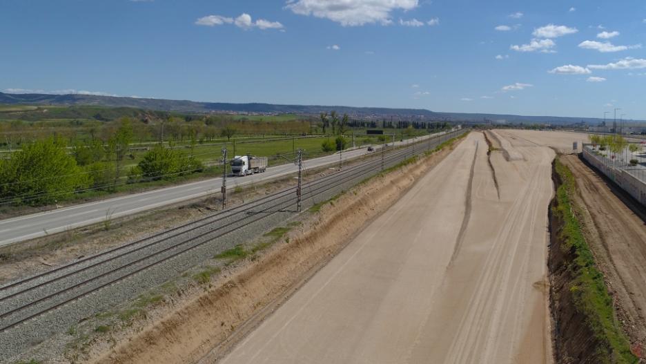 Las obras del Puerto Seco de Guadalajara avanzan en plazo.