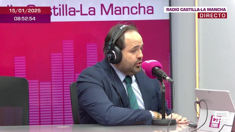 El presidente del PP en Castilla-La Mancha, Paco Núñez