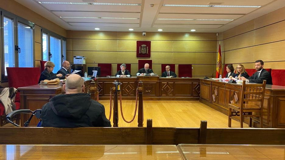 Imagen del juicio celebrado este 15 de enero de 2025 en la Audiencia Provincial de Ciudad Real